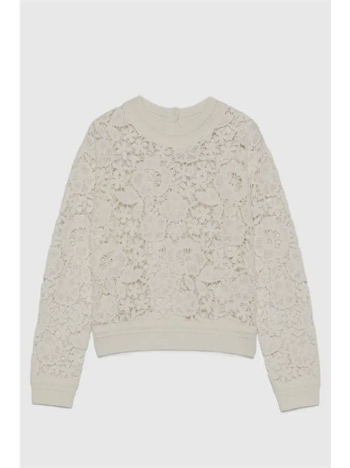 Maglia in pizzo ERMANNO FIRENZE | D49EM051E58MF3330003